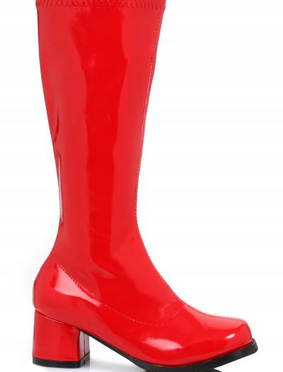 Girls Red Gogo Boots buy now