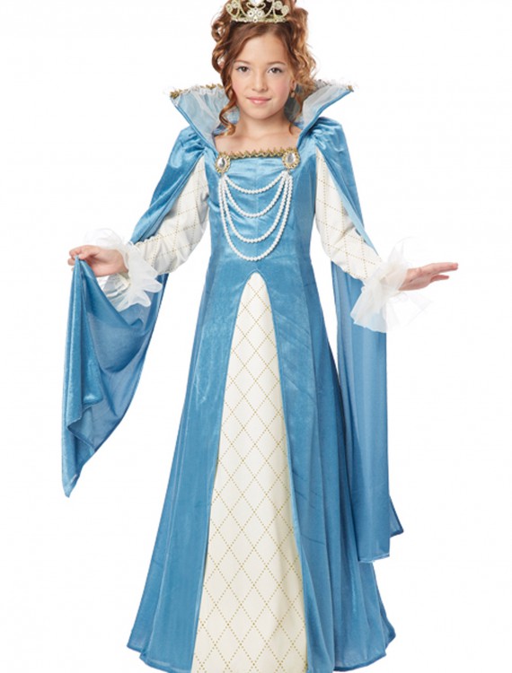 Girls Renaissance Queen Costume buy now