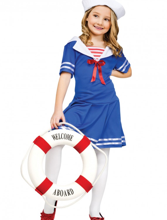 Girls Sweet Sailor Costume buy now