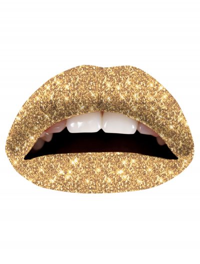 Gold Glitterati Lip Applique buy now