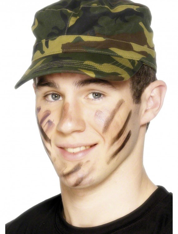 Green Camouflage Army Cap buy now