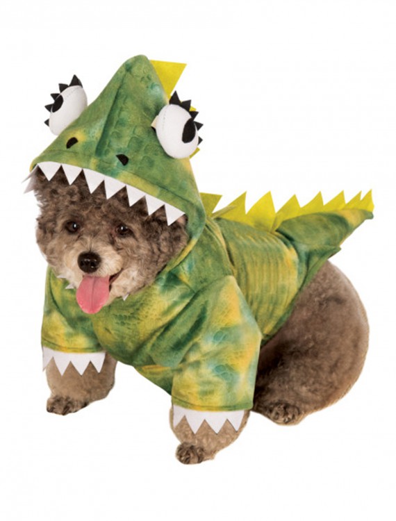 Green Dinosaur Hoodie Pet Costume buy now