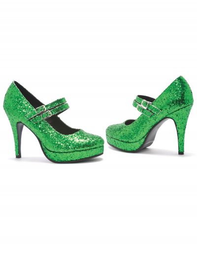 Green Glitter Shoes buy now