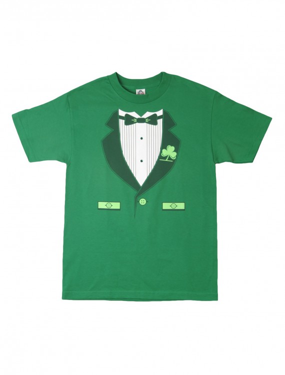 Green Irish Tuxedo T-Shirt buy now