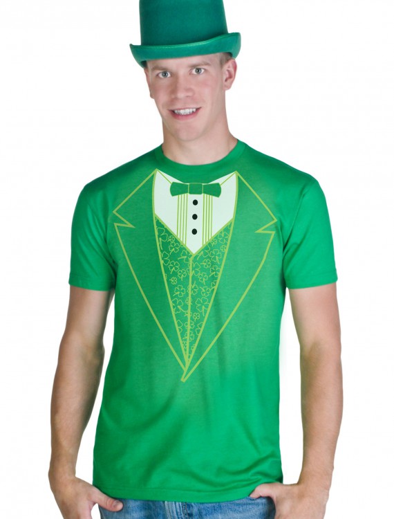 Green Tuxedo Costume T-Shirt buy now