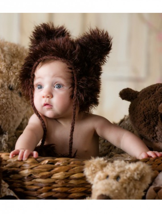 Infant Brown Bear Hat buy now