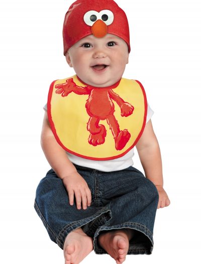 Infant Elmo Hat and Bib Set buy now