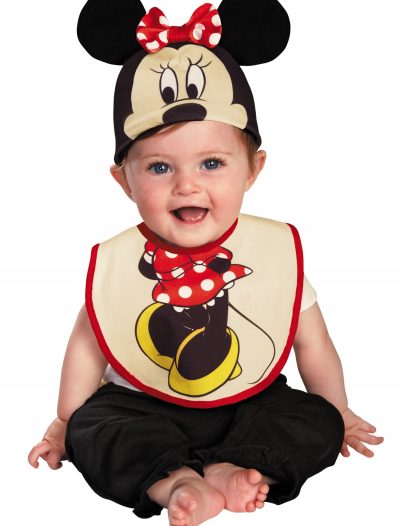 Infant Minnie Mouse Hat and Bib Set buy now