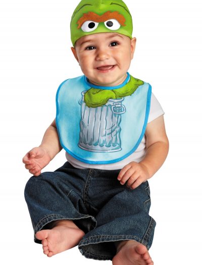 Infant Oscar the Grouch Hat and Bib Set buy now