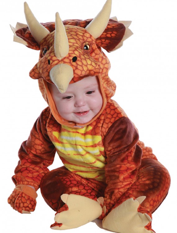 Infant/Toddler Rust Triceratops Costume buy now