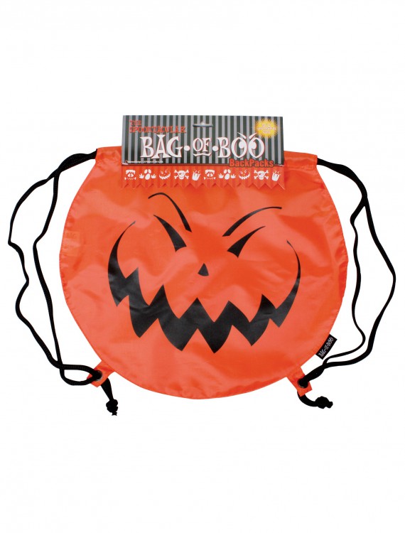 Jack-O-Boo Drawstring Backpack buy now
