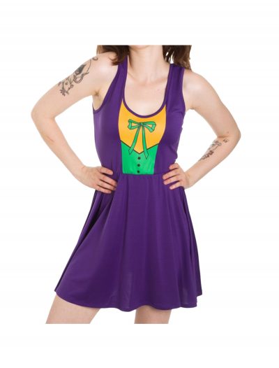 Joker Scoop Neck Purple Dress buy now