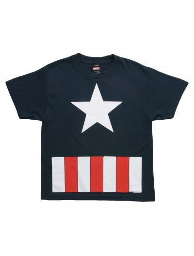 Kids Captain America Star TShirt buy now