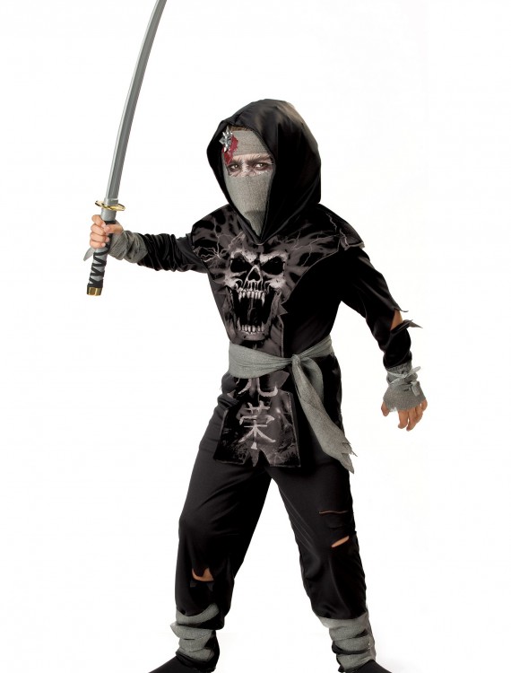 Kids Dark Zombie Ninja Costume buy now