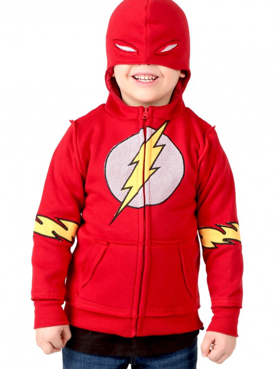 Kids DC Flash Costume Hoodie buy now