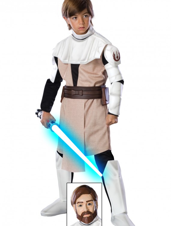 Kids Deluxe Obi Wan Kenobi Costume buy now