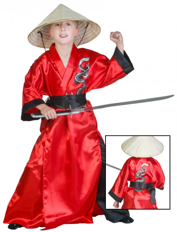 Kids Dragon Samurai Costume buy now