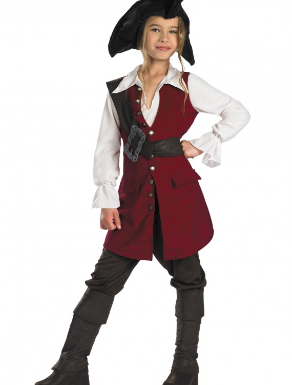 Kid's Elizabeth Swann Pirate Costume buy now