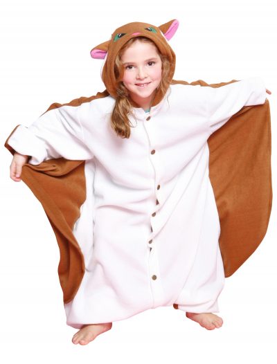 Kids Flying Squirrel Pajama Costume buy now