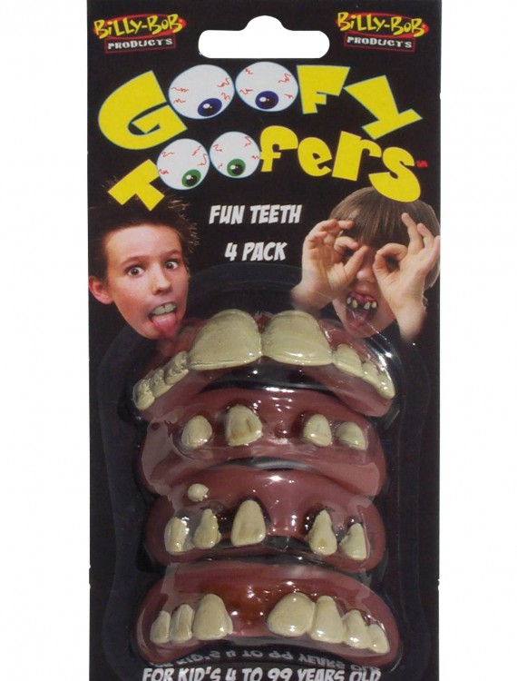 Kids Goofy Toofers 4 Pack buy now