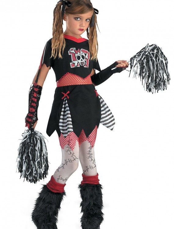 Kids Gothic Cheerleader Costume buy now