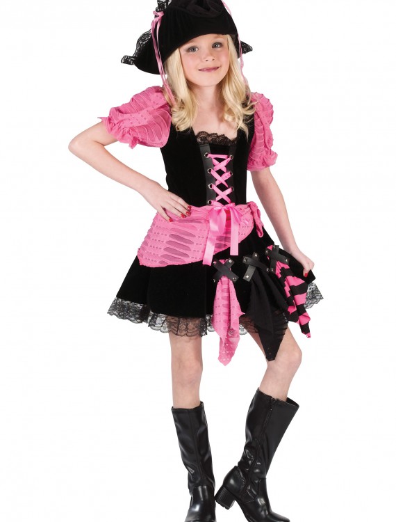 Kid's Pink Pirate Costume buy now