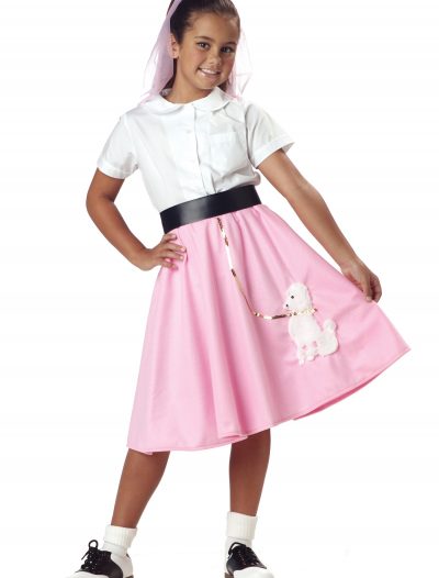 Kids Pink Poodle Skirt buy now