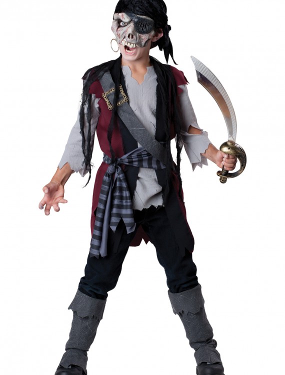Kids Shipwrecked Pirate Costume buy now