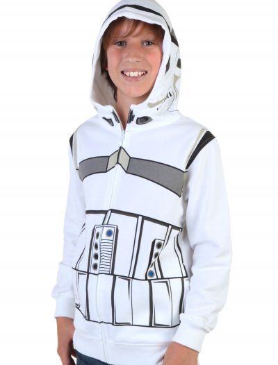 Kids Star Wars Stormtrooper Costume Hoodie buy now