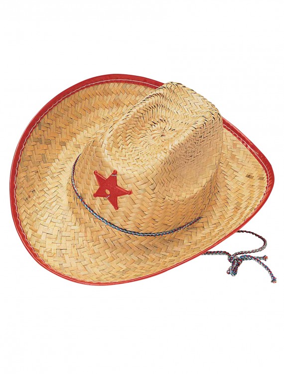Kids Straw Cowboy Hat buy now