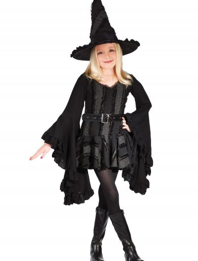 Girls Black Witch Costume buy now