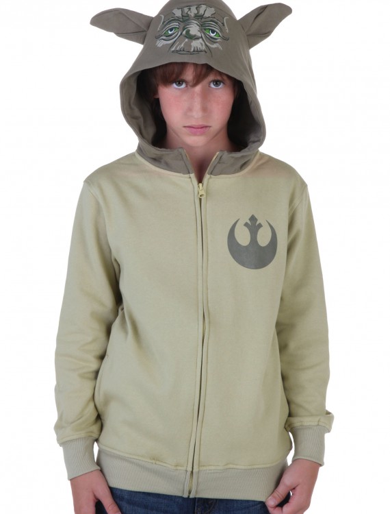 Kids Yoda Costume Hoodie buy now