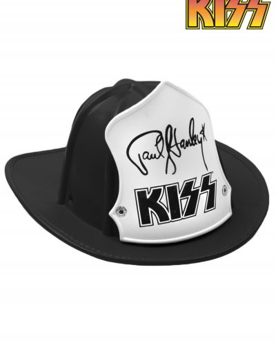 KISS Black Paul Stanley Firehouse Fire Hat buy now