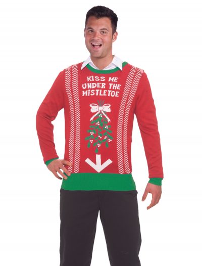 Kiss Me Under the Mistletoe Christmas Sweater buy now
