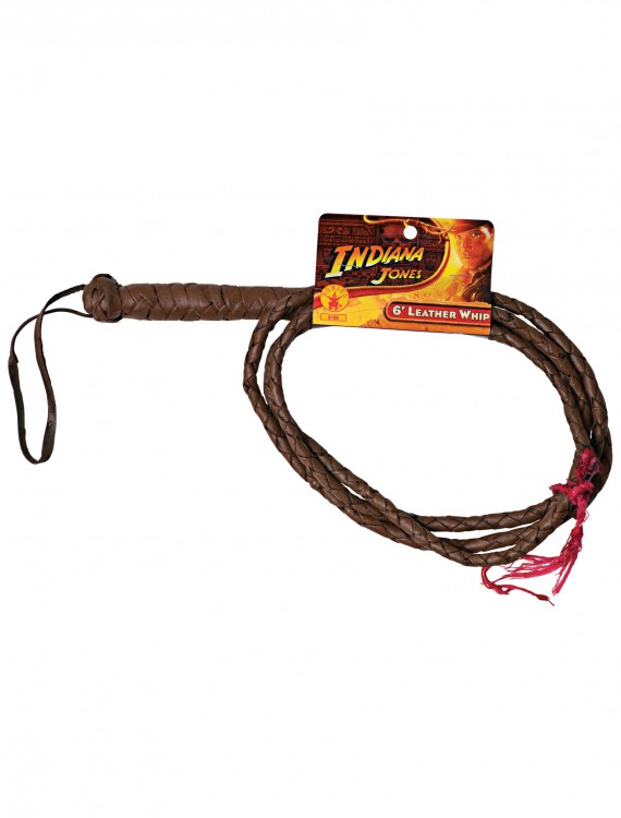 Leather Indiana Jones 6ft Whip buy now