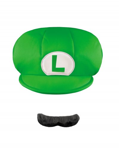 Luigi Child Hat and Mustache buy now