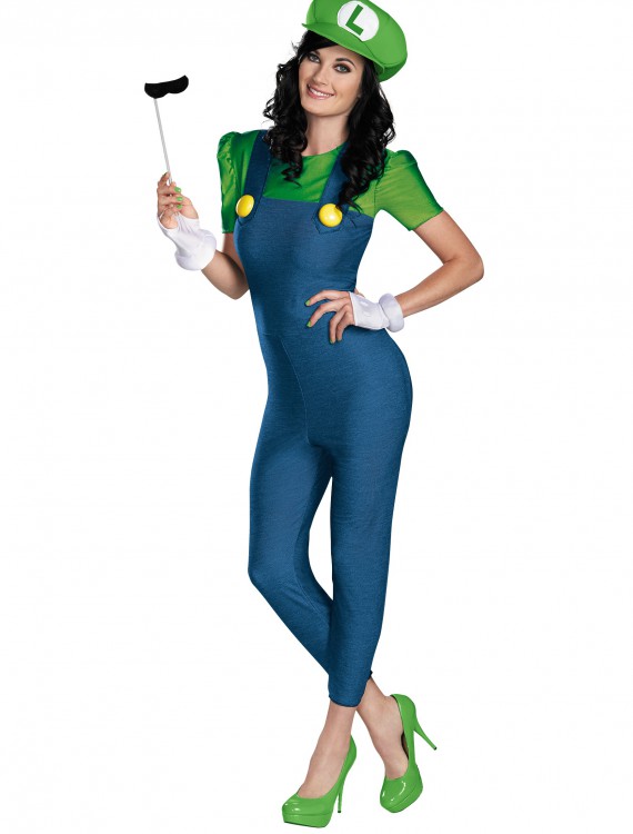 Women's Deluxe Luigi Costume buy now