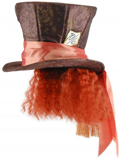 Mad Hatter Hat w/Hair buy now