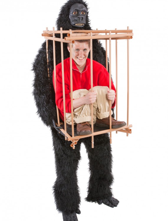 Man in a Gorilla Cage Costume buy now
