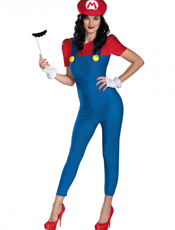 Women's Deluxe Mario Costume buy now