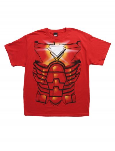 Mens Iron Man Costume Jumbo T-Shirt buy now