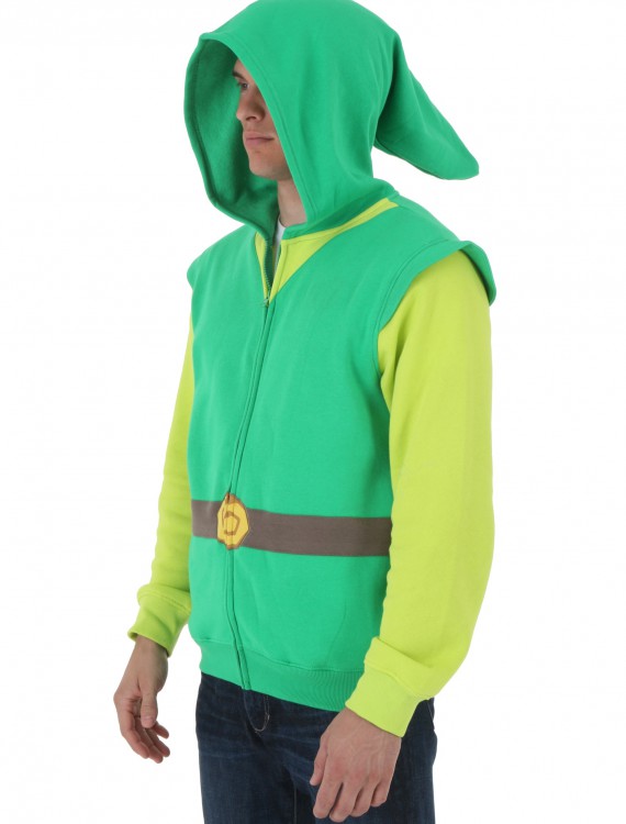 Mens Legend Of Zelda Costume Link Hoodie buy now
