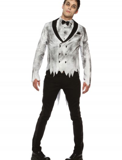 Mens Plus Size Zombie Groom Costume buy now