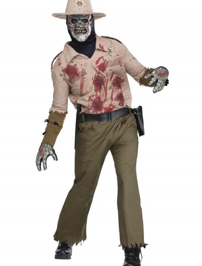 Mens Zombie Sheriff Costume buy now