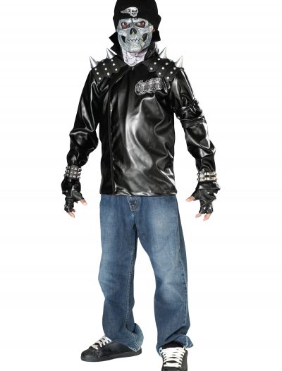 Metal Skull Biker Costume buy now