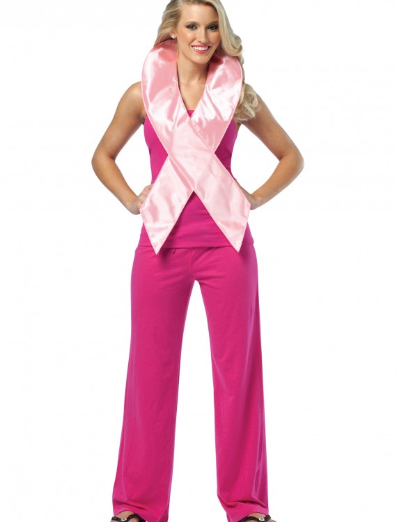 Mini Adult Pink Ribbon Costume buy now