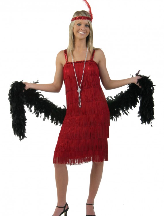 Miss Millie Red Flapper Costume buy now