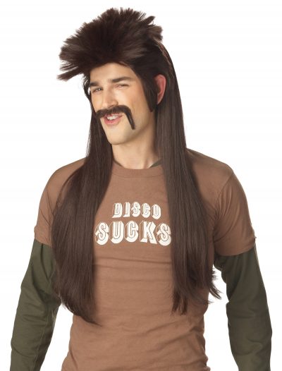 Mississippi Mud Flap Wig and Mustache buy now
