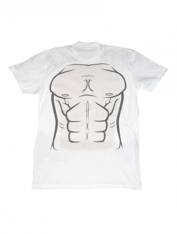 Muscle Chest Illustrated Costume T-Shirt buy now