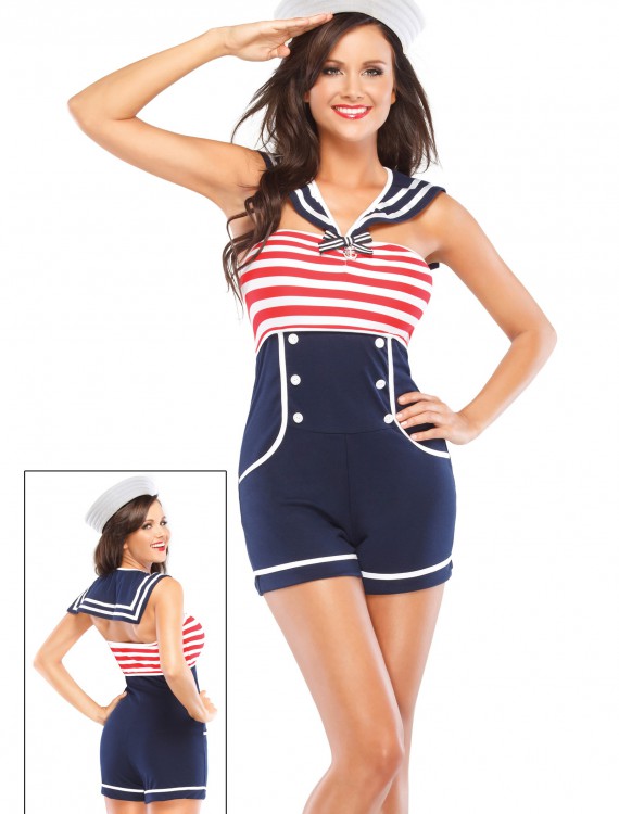 Nautical Pin Up Sailor Costume buy now